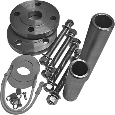 accessori installazione misuratore portata elettromagnetico