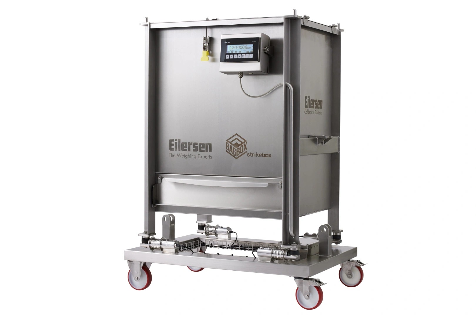 cella di carico Eilersen su Strikebox aseptic