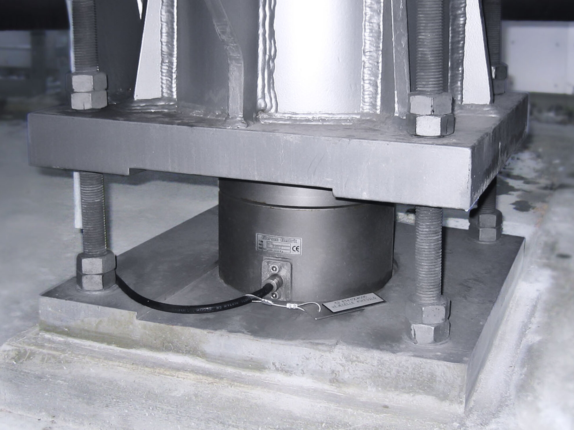 cella di carico Eilersen test station 1500 tonnellate