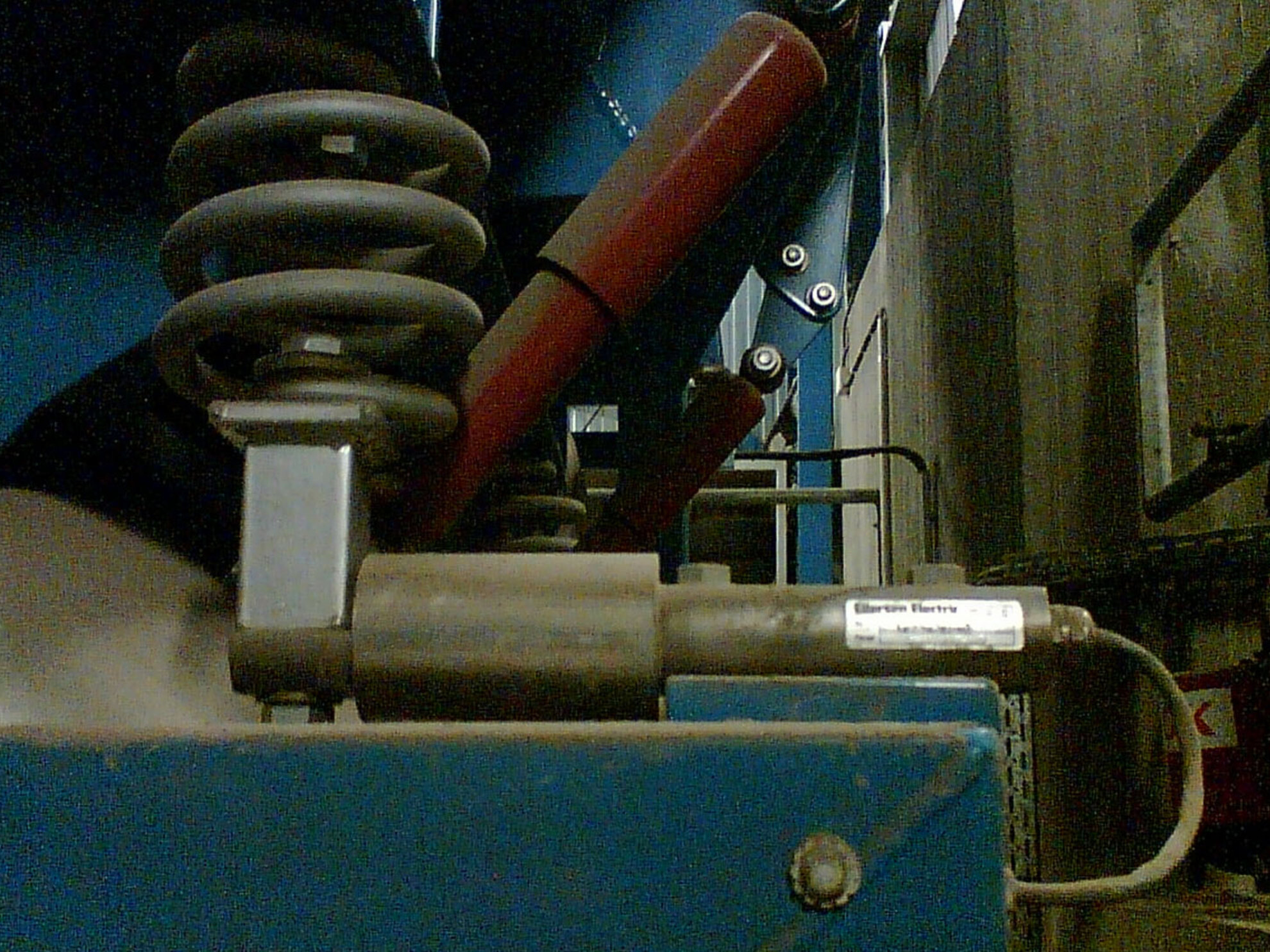 cella di carico Eilersen sotto vibratore industriale