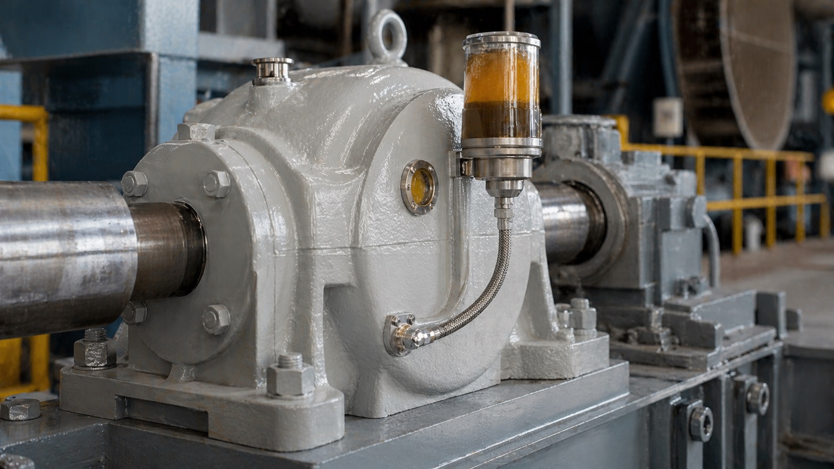 Lubrificazione di supporto cuscinetti industriale SNL con ingrassatore automatico e oliatore a livello costante