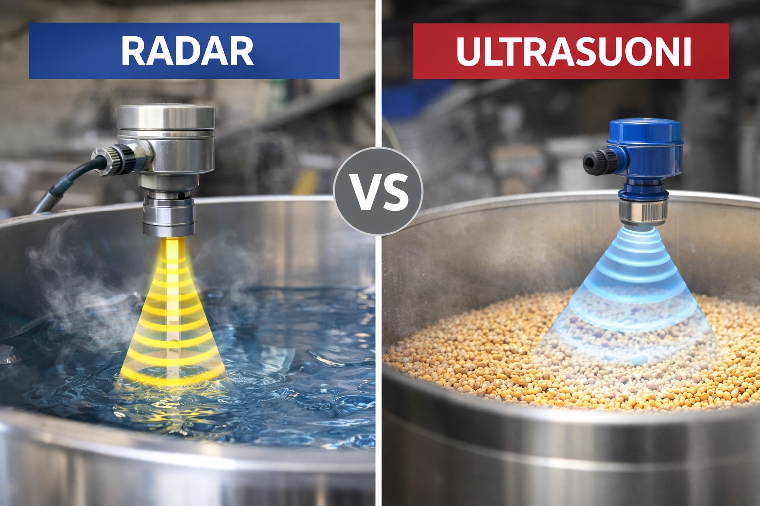 radar vs ultrasuoni