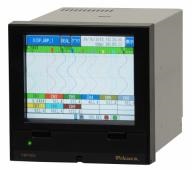 Registratore videografico industriale paperless con touch screen montato a quadro