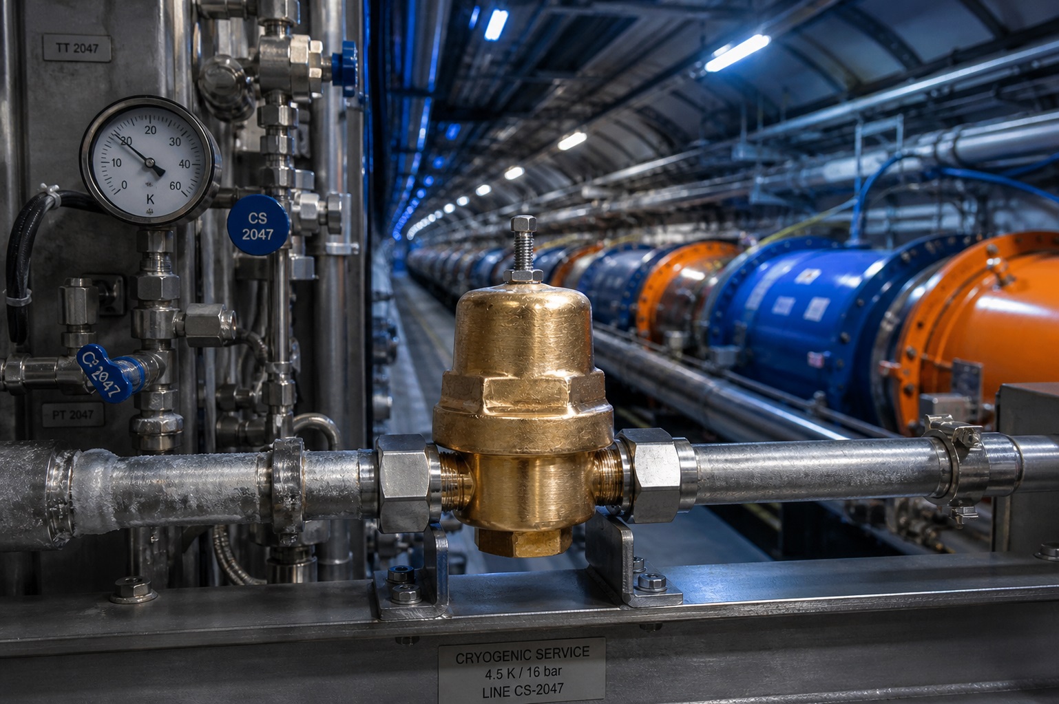 Criogenia per ricerca scientifica LHC INFN ITER