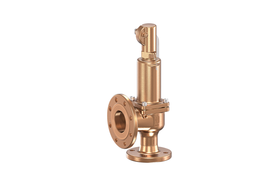 Serie 852 — bronzo flangiata — valvola di sicurezza Goetze